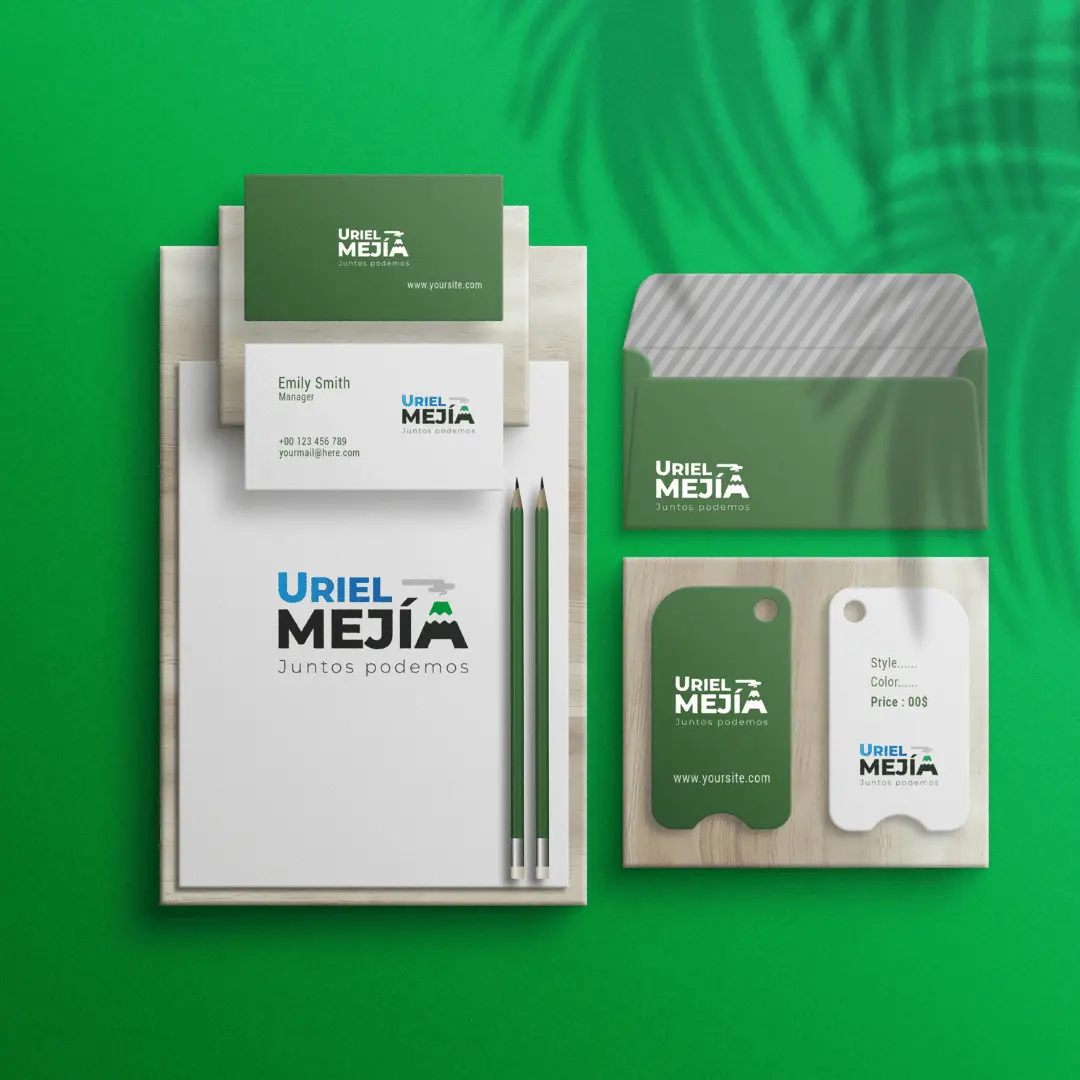 Papelería corporativa para un cliente